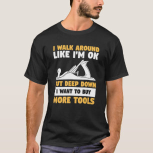 Camiseta Ando como se estivesse bem, mas no fundo quero