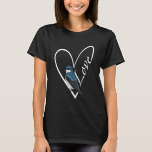 Camiseta Andorinha-da-Árvore Pássaro Pássaro Pássaro Observ
