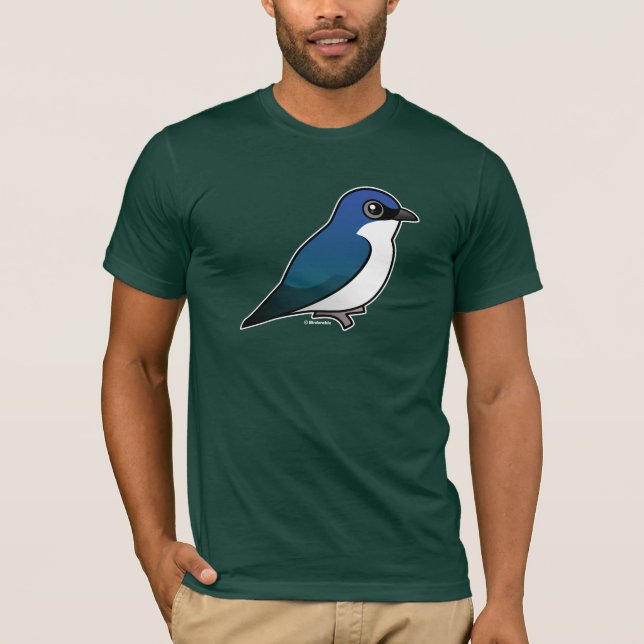 Camiseta Andorinha de árvore (Frente)