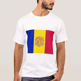 Camiseta Andorra Flag