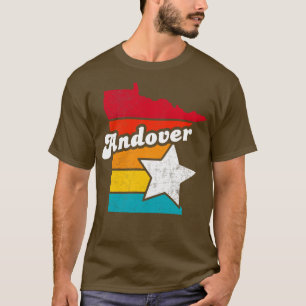 Camiseta Andover Minnesota Vintage angustiou Souvenir 2