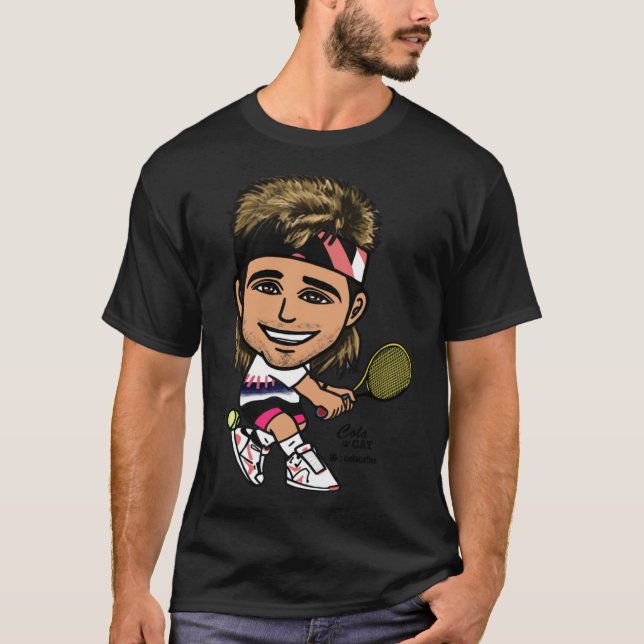 Camiseta Andre Agassi Classic T-Shirt Copy (Frente)