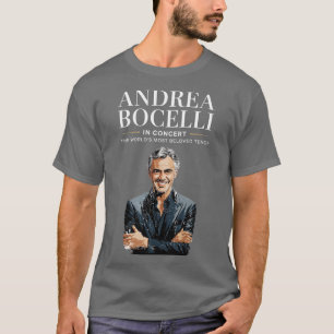Camiseta Andrea Bocelli Os Mundos Mais Amado Tenor boy-P