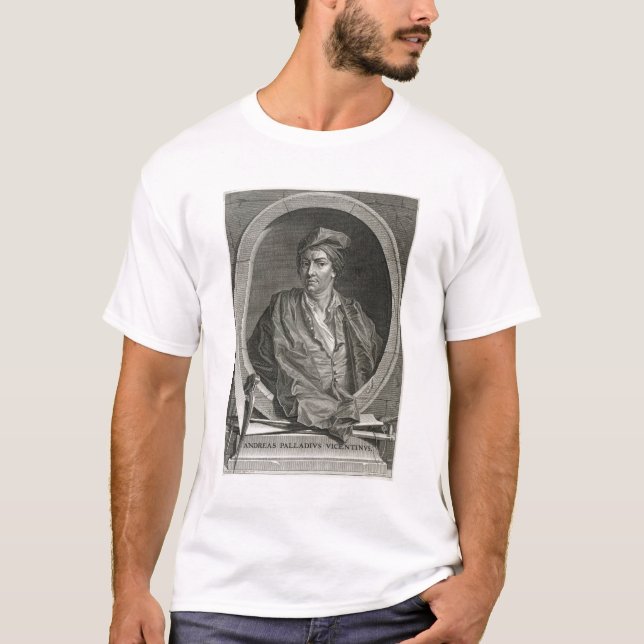 Camiseta Andrea Palladio (1508-80) gravado pelo Pica de (Frente)