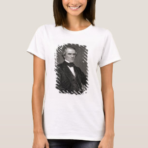Camiseta Andrew Johnson, gravado de uma fotografia por Thom