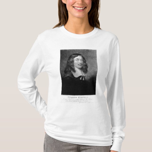 Camiseta Andrew Marvell, gravado por Raphael Smith de John (Frente)