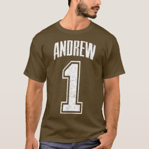 Camiseta Andrew Supporter Número 1 Maior Ventilador