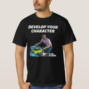 Camiseta Andrew Tate Desenvolver seu personagem