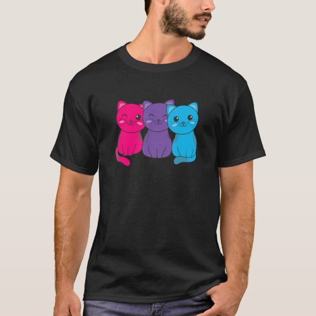 Camiseta Androg De Orgulho De Pilha De Sinalizador Anrogínd (Frente)