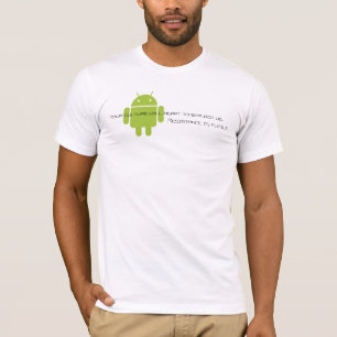 Camiseta Android-borg