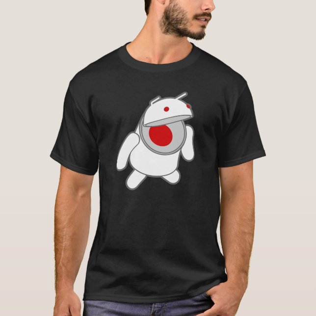 Camiseta Android do albino (Frente)