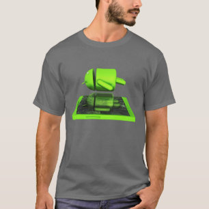 Camiseta Android do fantasma