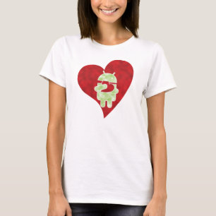 Camiseta Android - Droid Love