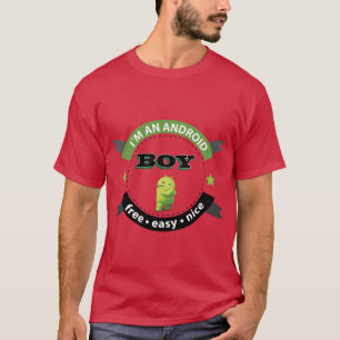 Camiseta Android Futurista