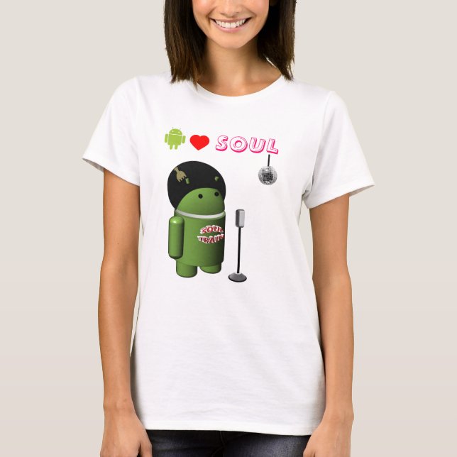 Camiseta Android Love SOUL (Frente)