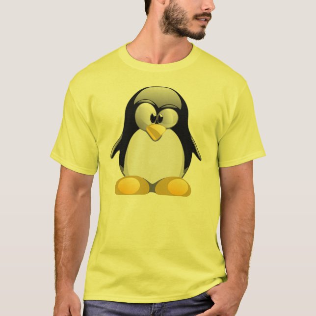 Camiseta Android oficial Linux Tux (Frente)
