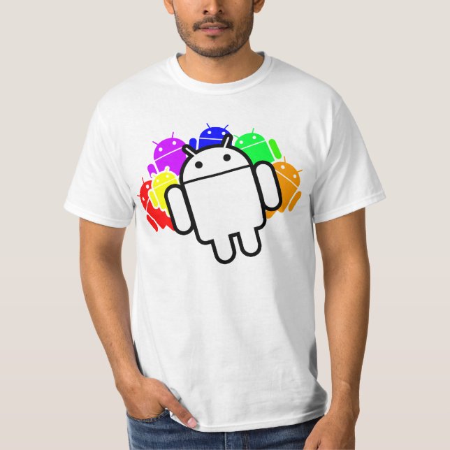 Camiseta Android Rush - Cor (Frente)