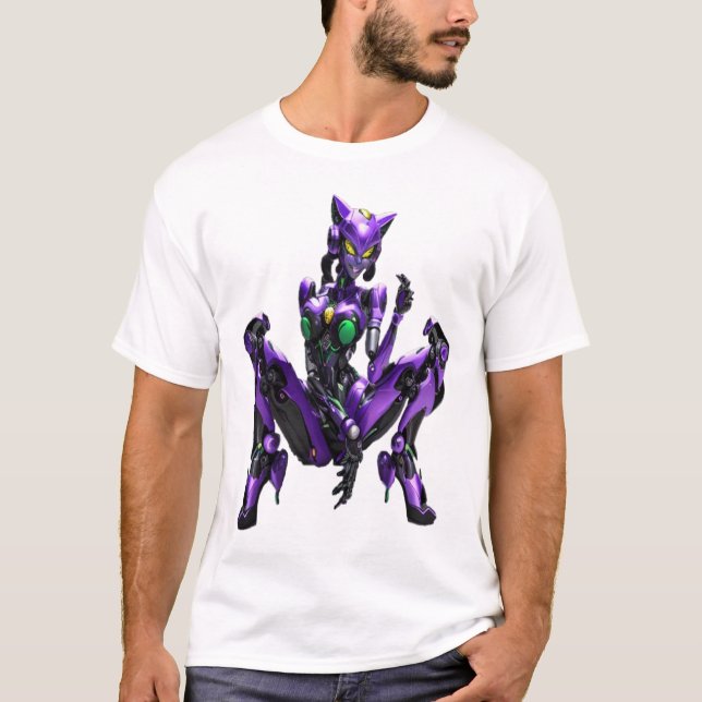 Camiseta Androide sexy evangelion (Frente)