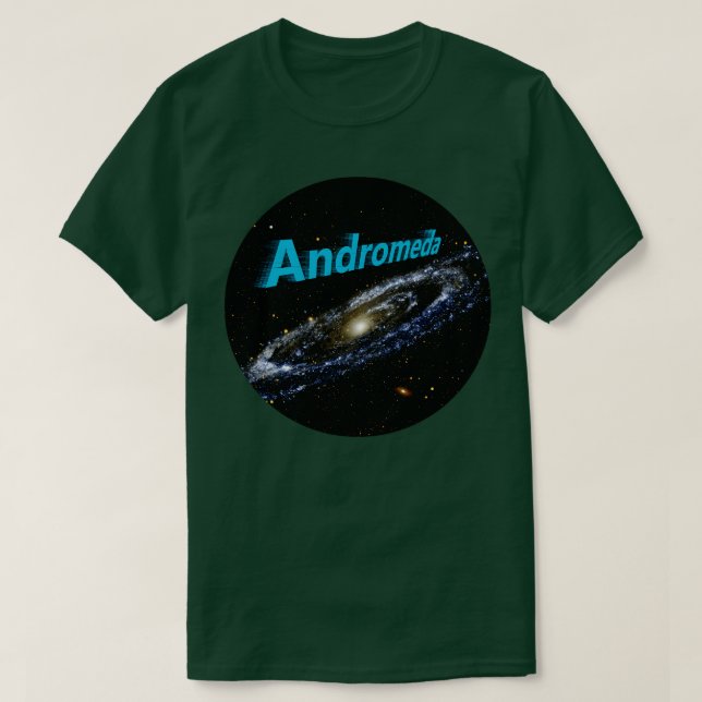 Camiseta Andromeda (Frente do Design)