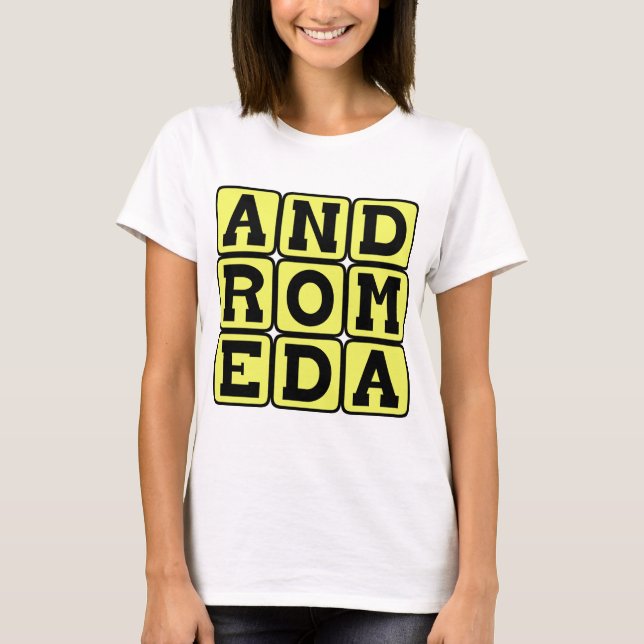 Camiseta Andrômeda, Galáxia (Frente)