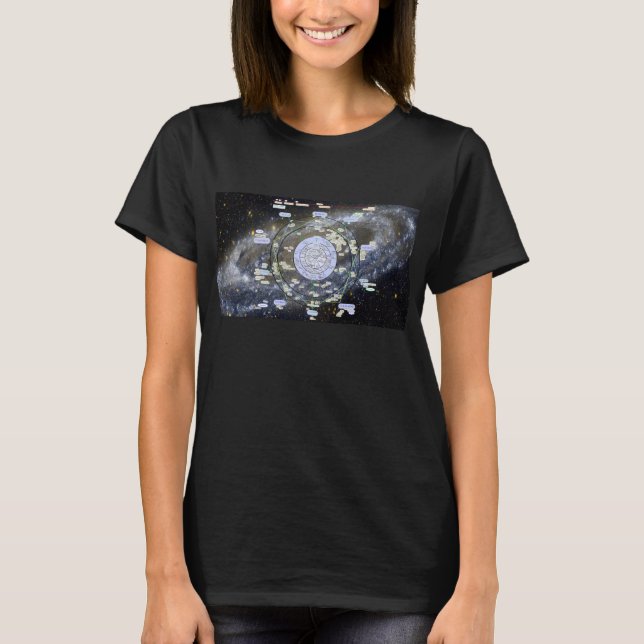 Camiseta Andromeda Map -- Starquest, womens (Frente)