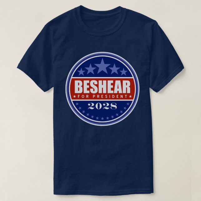 Camiseta Andy Beshear Presidente 2028 (Frente do Design)
