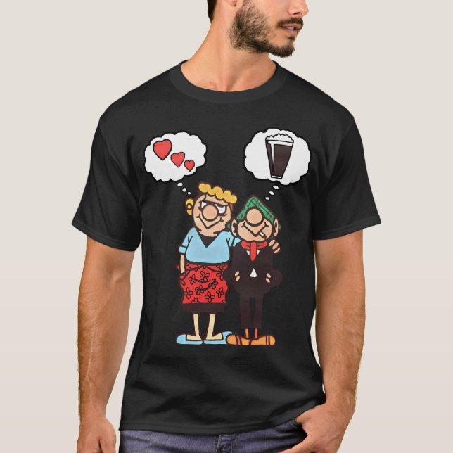 Camiseta Andy Capp True Love (Frente)