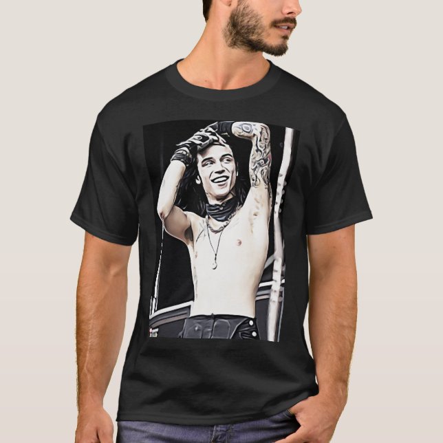 Camiseta Andy descamisado Biersack (Frente)