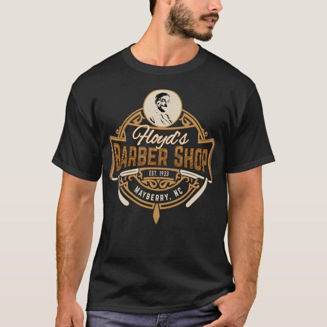 Camiseta Andy Griffith Mostra o Compro Barber Floyd S (Frente)