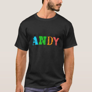 Camiseta Andy grunge qualquer cor T-Shirt
