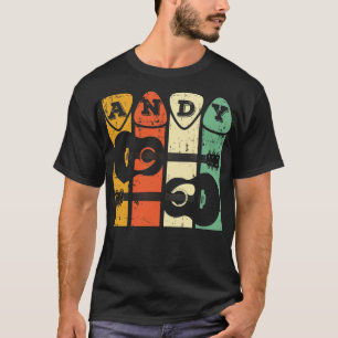 Camiseta Andy Guitar Retro Pick Andy Guitar Musical Retro