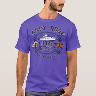 Camiseta Andy Reds Boat Repair do Shawshank Redemption