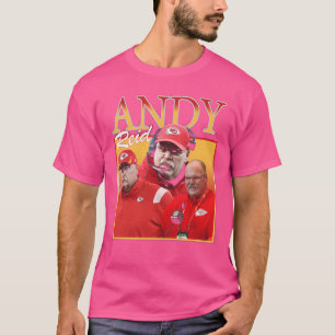 Camiseta Andy Reid Retro Collage