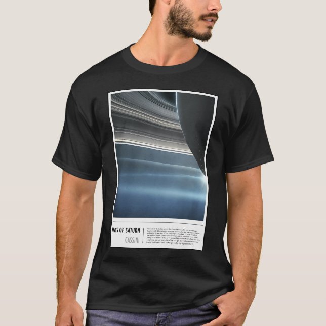 Camiseta Anéis De Saturno (Frente)