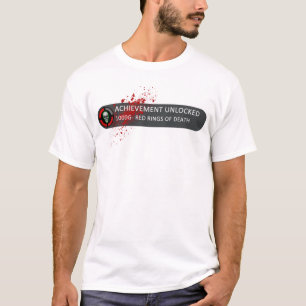 Camiseta Anéis vermelhos destravados realização da morte