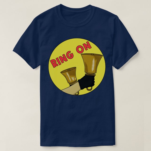 Camiseta Anel ativado (Frente do Design)
