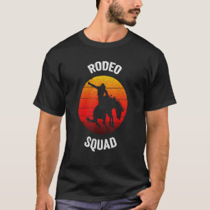 Camiseta Anel de Cavalo Touro Esquadrado