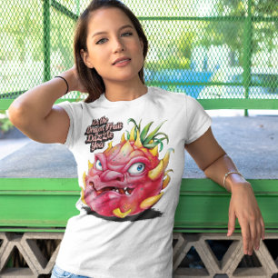 Camiseta Anel de Fruta de Dragão Vibrante