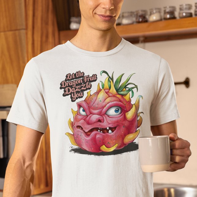Camiseta Anel de Fruta de Dragão Vibrante (Criador carregado)