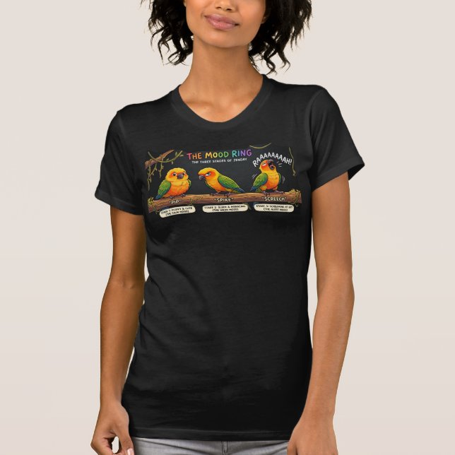 Camiseta Anel de Humor de Conure (Frente)