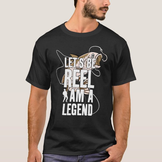 Camiseta Anel De Pesca De Legenda Real (Frente)