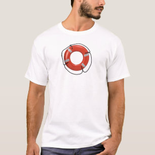 CAMISETA ANEL DE VIDA ALARANJADO