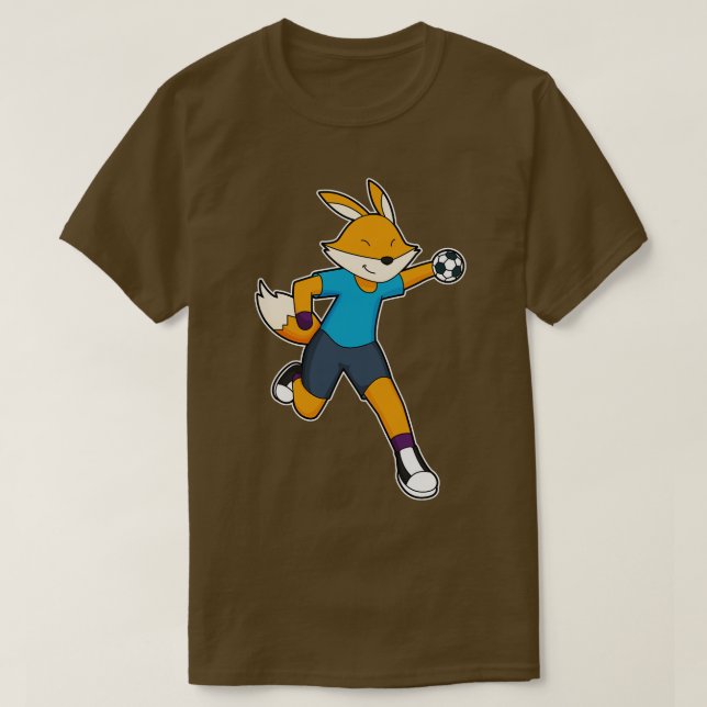 Camiseta Anel do Jogador de Andebol da Fox (Frente do Design)
