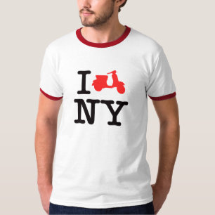 Camiseta Anel do logotipo do NYCS dos homens