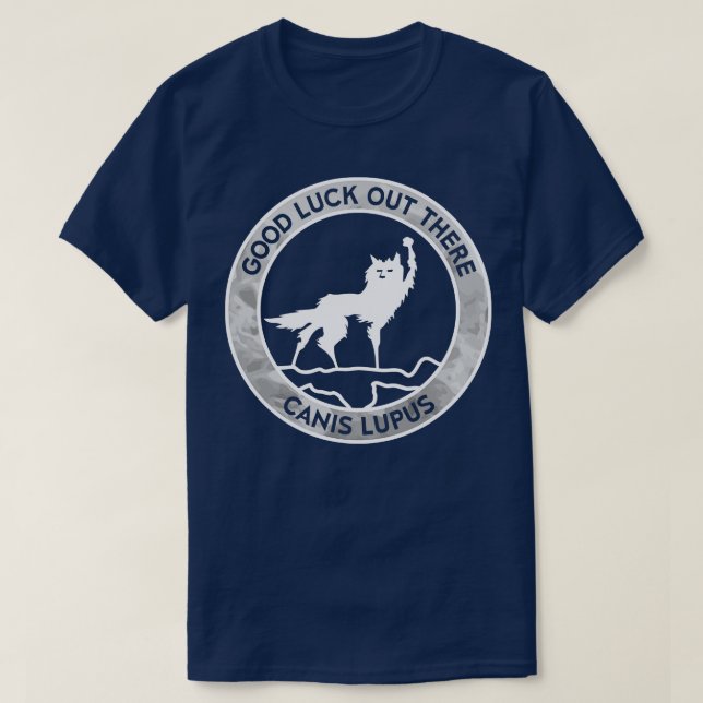 Camiseta Anel Lupus do Lobo FantásticoFox (Frente do Design)