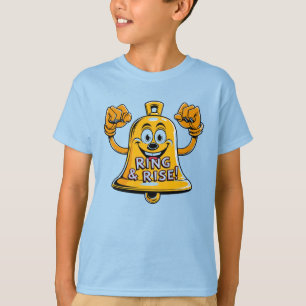 Camiseta Anel & Rise - Motivação e Alarme Manhã Relógio
