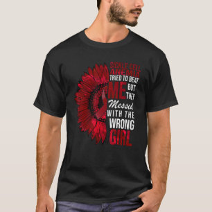 Camiseta Anemia De Células Falciformes De Girassol Que Você