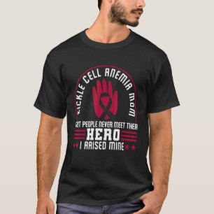 Camiseta Anemia falciforme Mãe Herói