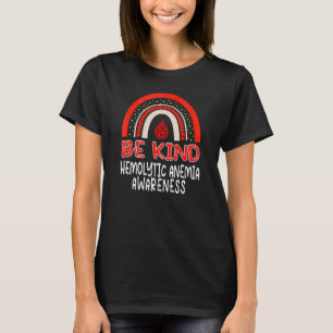 Camiseta Anemia hemolítica Sensibilização Arco-Íris