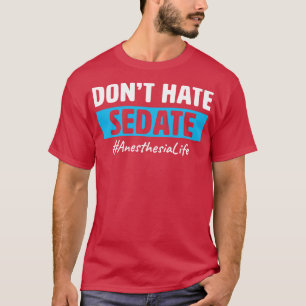 Camiseta Anestesia Assistente Anestesista Engraçada Anestes